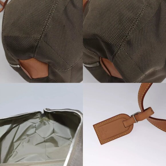 LOUIS VUITTON Damier Geant Akatan Boston Bag Tail M93064 LV Auth BA172 - Picture 15 of 15